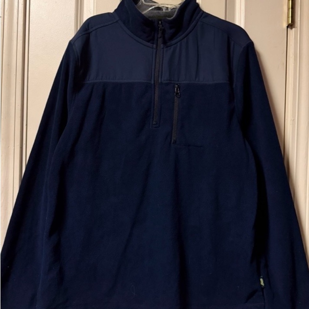 NWT ~ Propel Bass Engineered ~ Men’s ~ Jacket ~ Medium ~ 1/4 Zip~ Pullover ~Blue